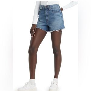Levi high waisted mom shorts